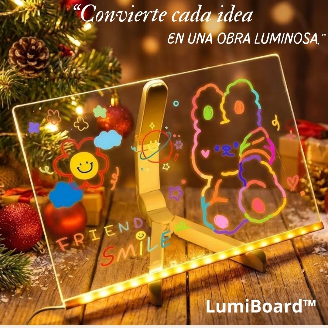 LumiBoard "Convierte cada idea en una obra luminosa.”